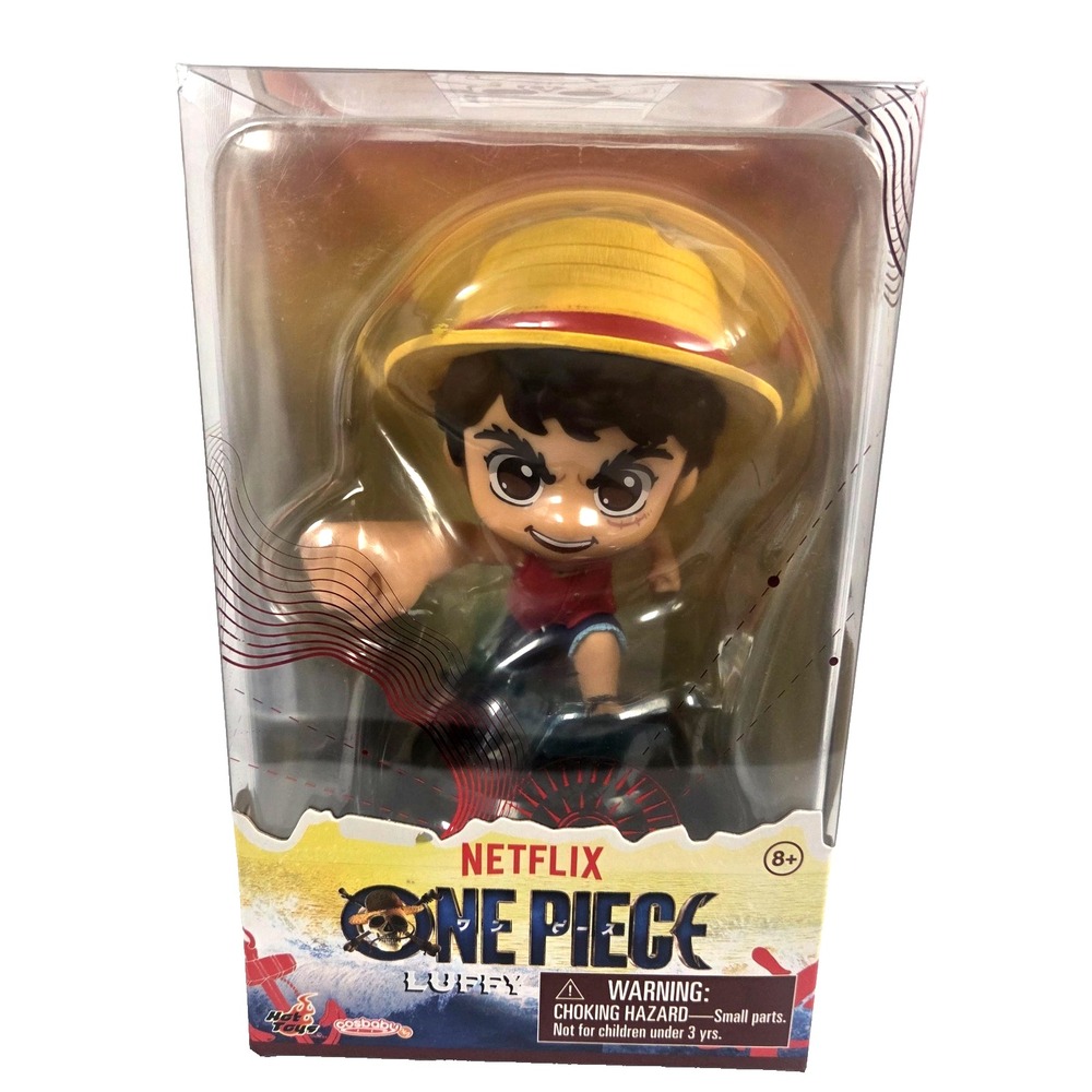 Hot Toys Cosbaby One Piece Monkey D Luffy Netflix Figure New COSB1054 4in
